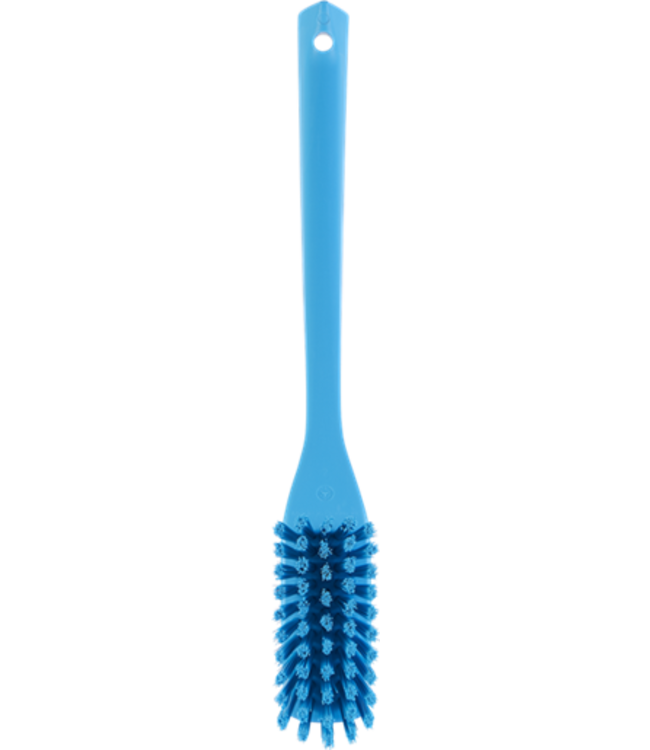 Vikan Hygiene smalle borstel lange steel (Diverse kleuren)