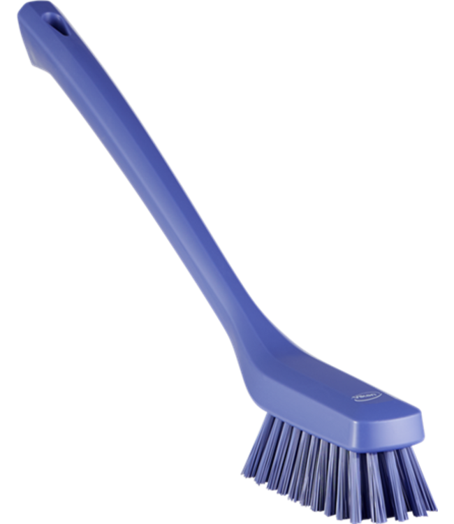 Vikan Hygiene smalle borstel lange steel (Diverse kleuren)