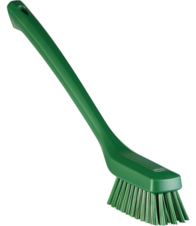Vikan Hygiene smalle borstel lange steel (Diverse kleuren)