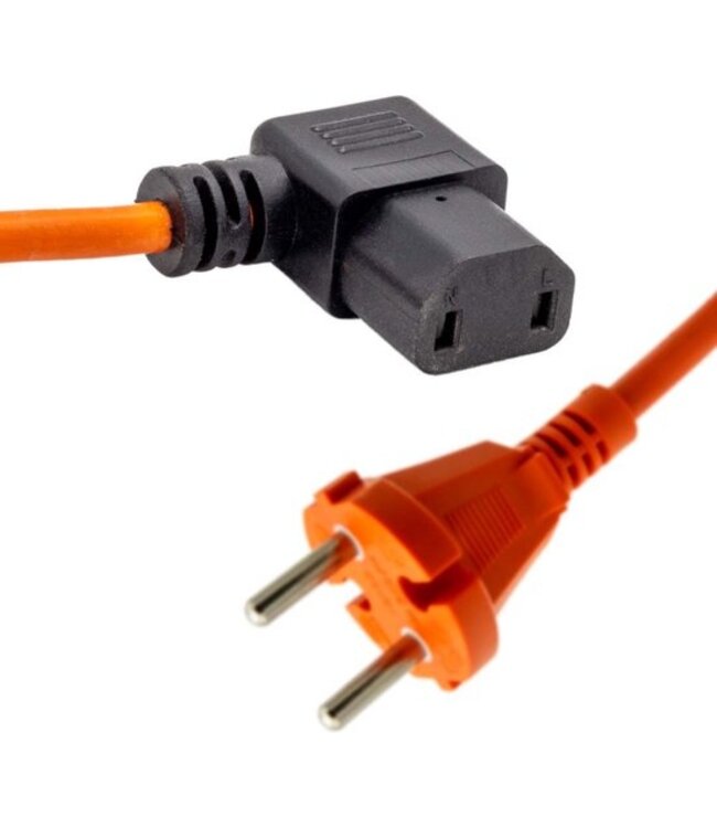 Afneembaar snoer15 meter Taski Haaks links