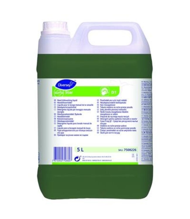 Suma Star D1 2x5L - Vloeibaar handafwasmiddel
