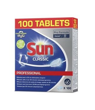 Johnson Diversey Sun Pro Formula Classic Vaatwastbletten 100 st.