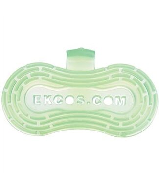 Johnson Diversey Ekco Clip 30+ dagen luchtverfrisser voor de toiletpot - green apple - 10 stuks