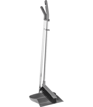 Vikan Vikan ErgoClean stoffer/blik combinatie, lichtgrijs. 98cm