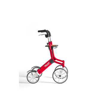 Trust care Let's Go Out rollator rood/zwart