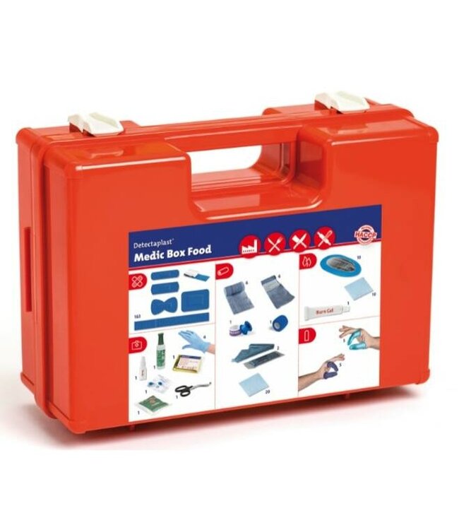 Detectaplast, medic box, food, XL, p/st