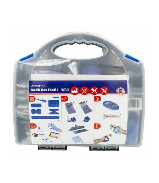 Detectaplast, medic box, food, L, p/st