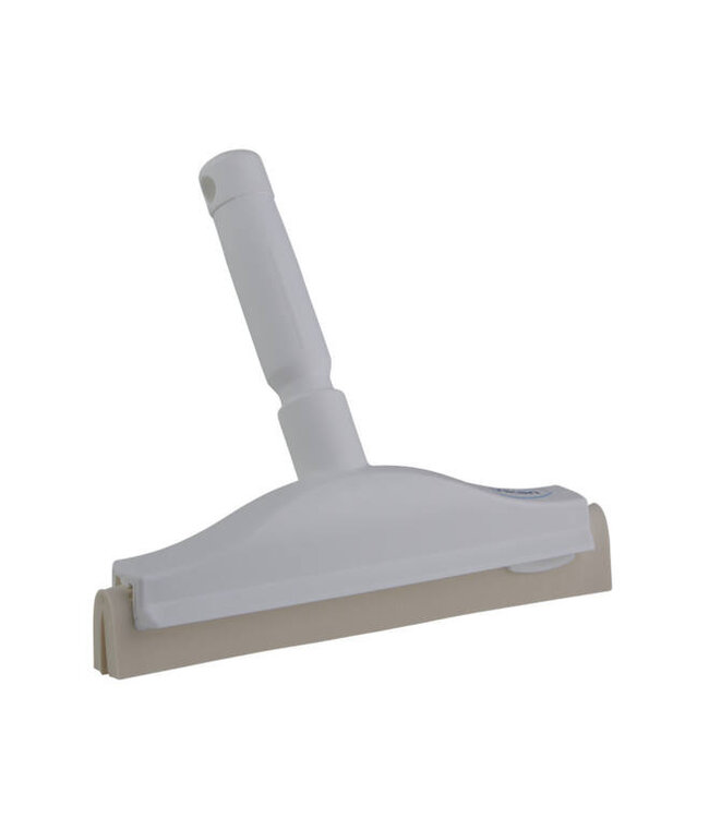 Vikan, Klassieke handtrekker, vaste nek, polypropyleen, 250x230x45mm, wit