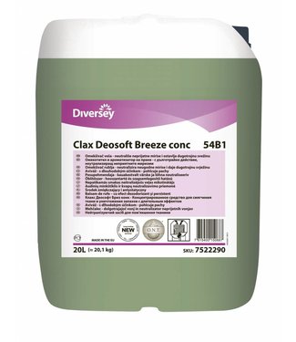 Johnson Diversey Clax DeoSoft BREEZE conc 54B1 - 20L