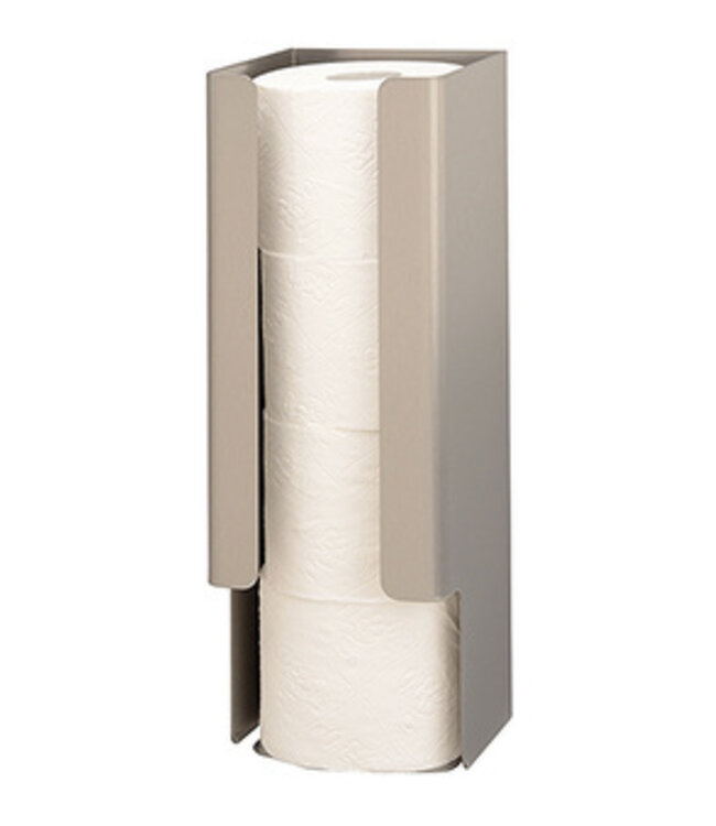 SanTRAL Reserverolhouder 4rols RVS