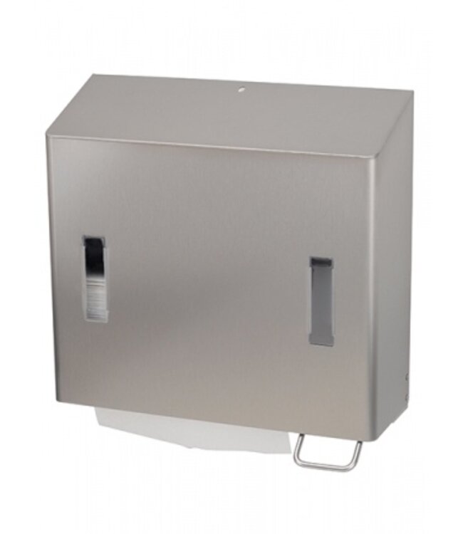 SanTRAL Combinatiedispenser zeep- & handdoekdispenser