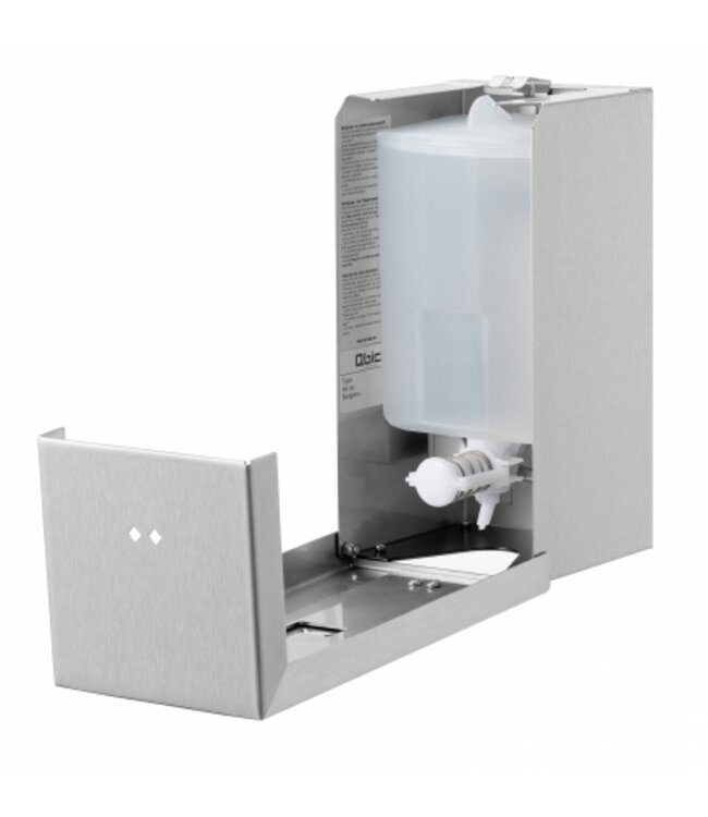 Qbic-line Zeepdispenser 900 ml navulbaar