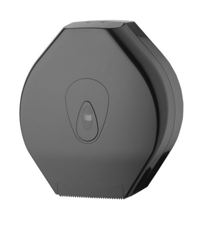 PlastiQline Jumboroldispenser maxi kunststof zwart
