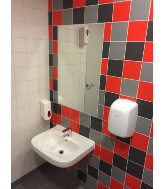 PlastiQline Foamzeepdispenser automatisch 1200 ml kunststof navulbaar