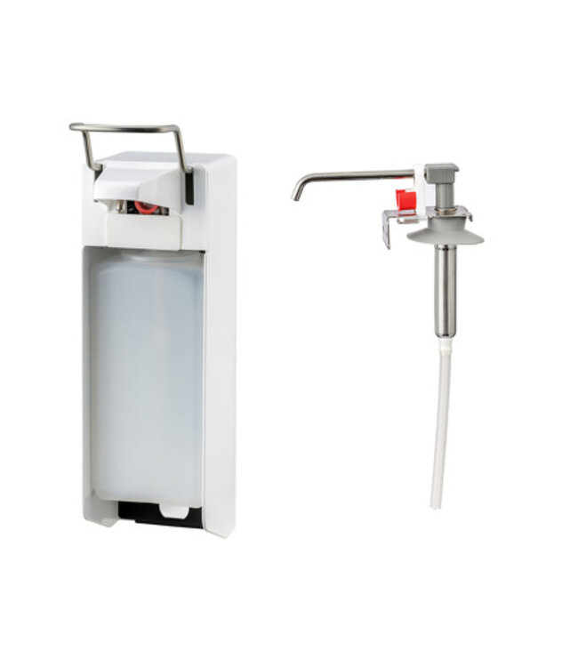 MediQo-line Zeep- & desinfectiemiddeldispenser 1000 ml KB wit