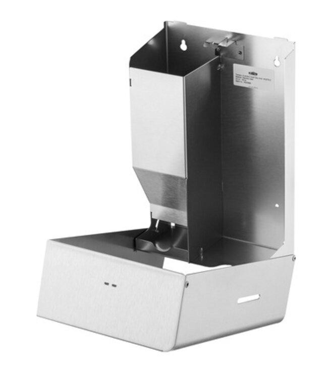 MediQo-line Maandverband- & tampondispenser klein RVS