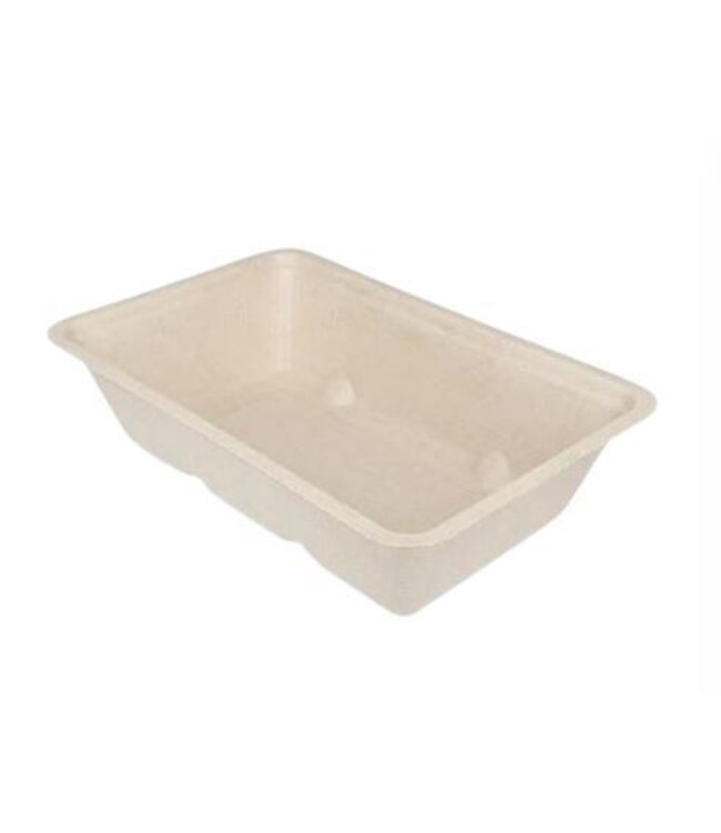 500 snackbakjes A7 suikerriet (PFAS en Plastic - vrij)