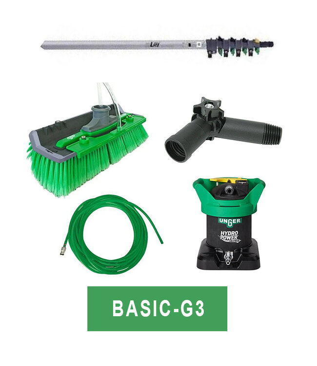 Unger Basic Glas/Solar Set 6m + filter