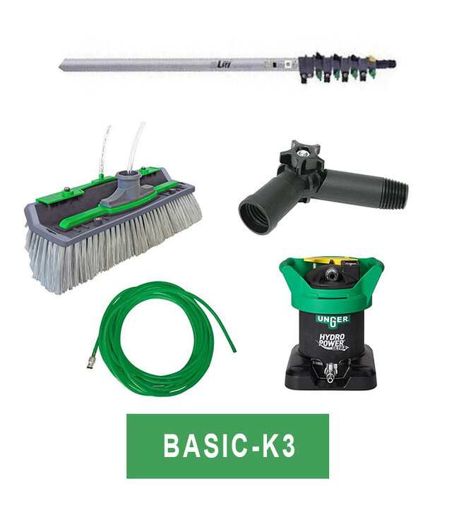 Unger Basic Gevel/kunststof Set 6m + filter