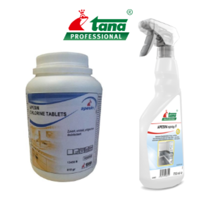 Tana keuken desinfectie