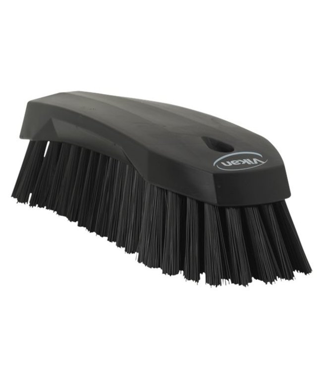Vikan Grote werkborstel polyester vezels, hard 200x70x60mm zwart