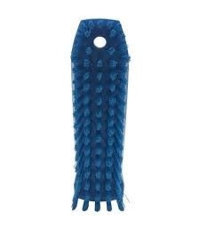 Vikan Kleine werkborstel polyester vezels, medium 165x50x45mm blauw