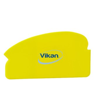 Vikan Vikan Flexibele handschraper, 165x2x92mm, 10 stuks, geel
