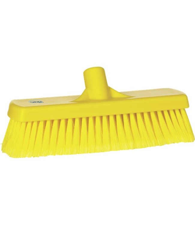 Vikan, Zachte splitvloerveger, superzacht, 300x125x85mm, geel