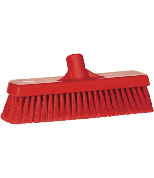 Vikan, Zachte splitvloerveger, superzacht, 410x125x85mm, rood