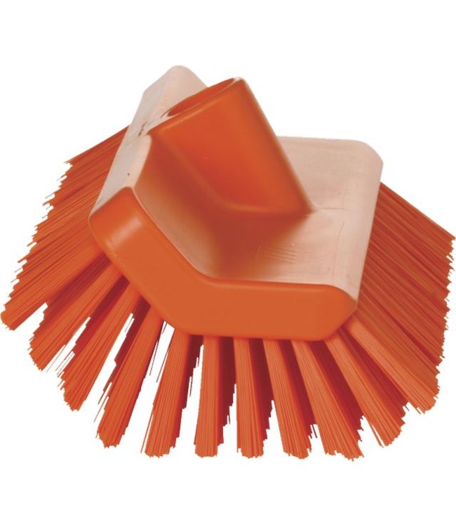 Vikan, Hoekschrobber hard, 265x100x150mm, oranje