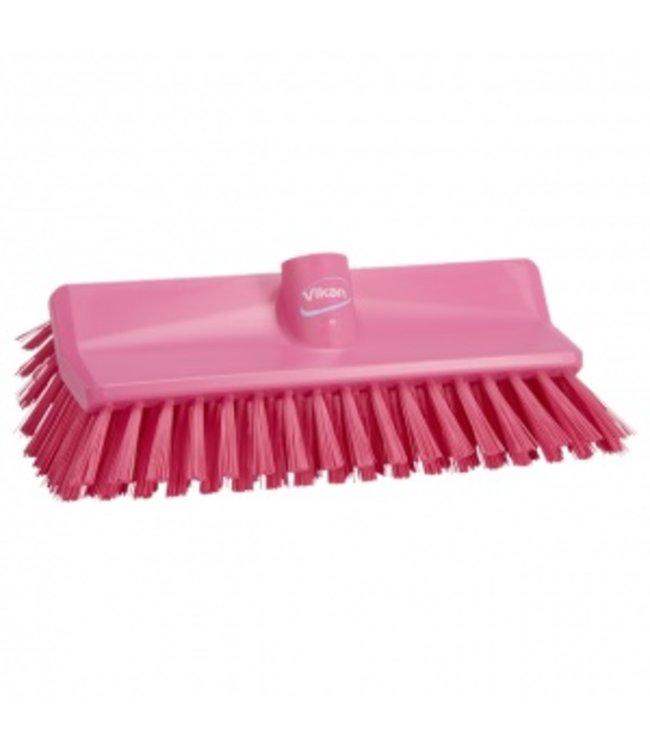 Vikan, Hoekschrobber hard, 265x100x150mm, roze