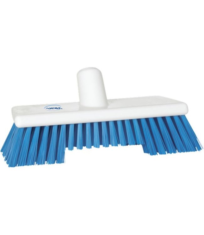 Vikan, Harde luiwagen met langere zijvezels, 245x105x80mm, blauw