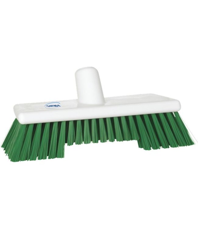 Vikan, Harde luiwagen met langere zijvezels, 245x105x80mm, groen