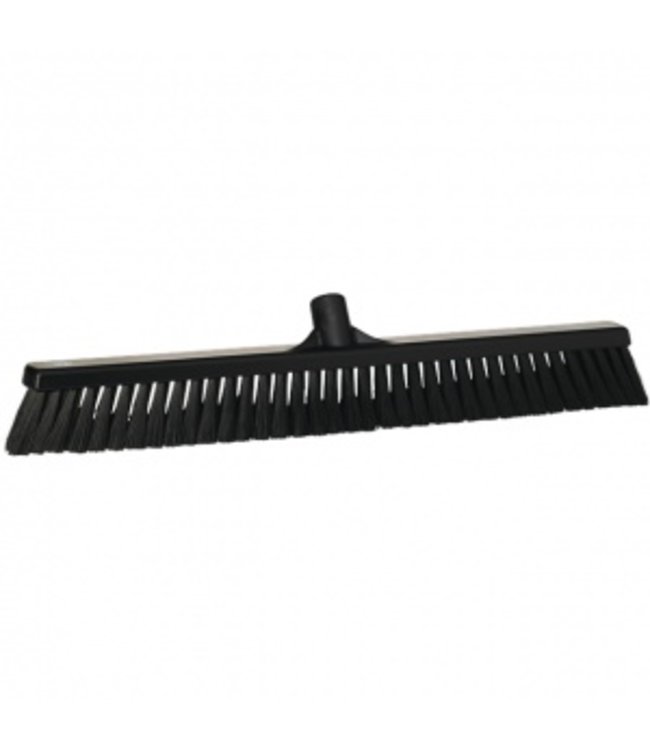 Vikan, Zachte veger breed ,610x125x65mm, zwart