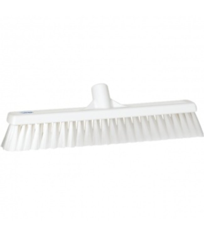 Vikan, Zachte veger, polyester vezels, 43x130x65mm wit