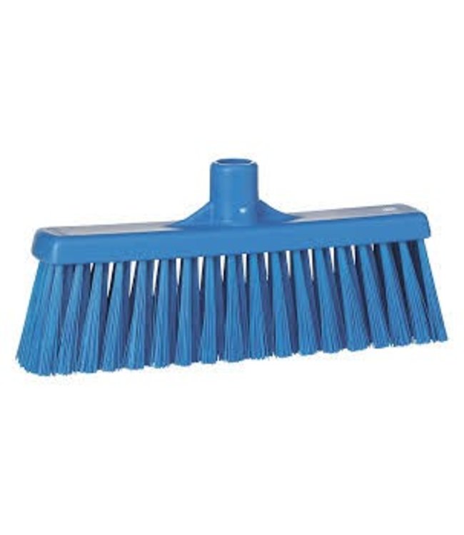 Vikan, Rechte veger, medium, 310x140x60mm, blauw