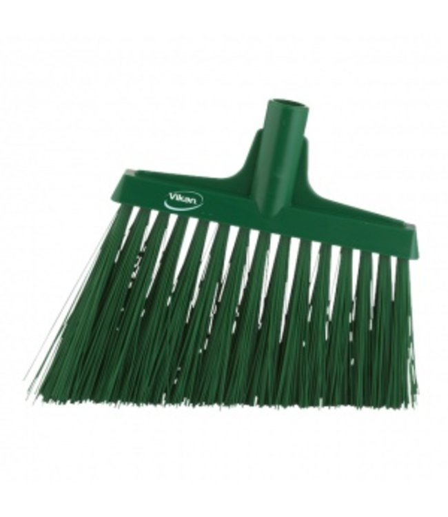 Vikan, Hoekbezem, hard, 290x270x40mm groen