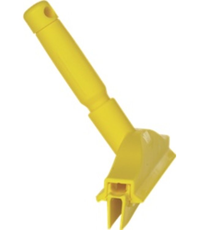 Vikan, Full colour hygiëne handtrekker, vaste nek 250x230x45mm, geel