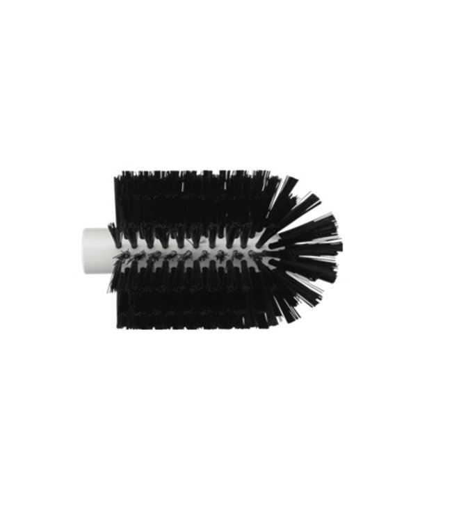 Vikan Pijpborstel, steelmodel, ø103 mm, medium, zwart