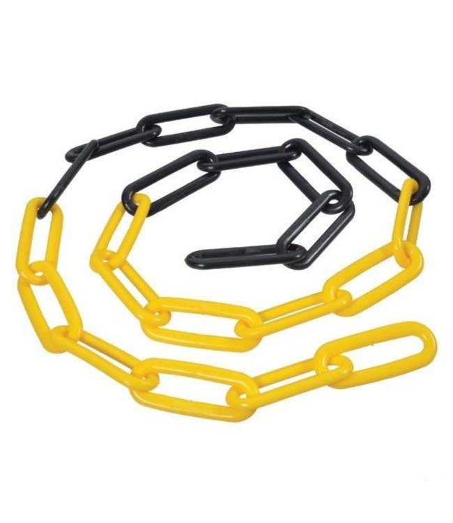 Afzetketting Zwart/Geel 30 Meter