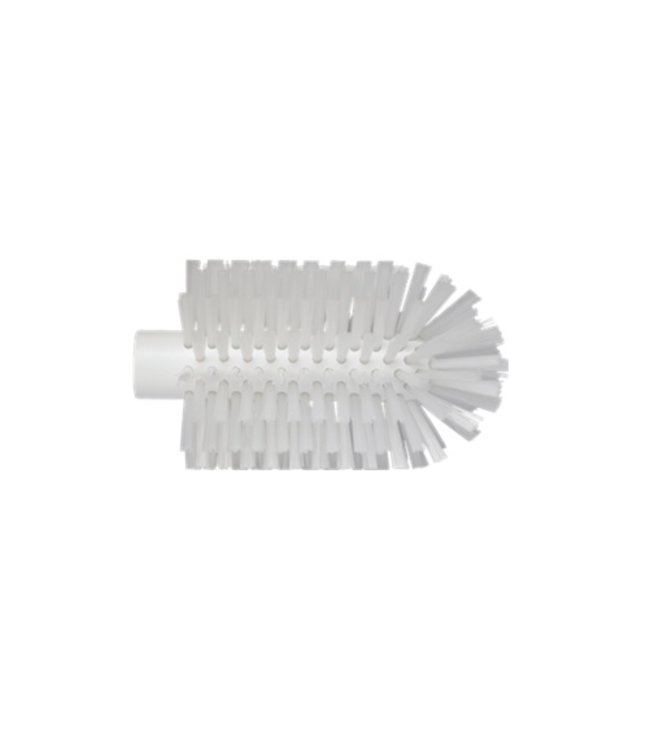 Vikan Pijpborstel, steelmodel, ø90 mm, medium, wit