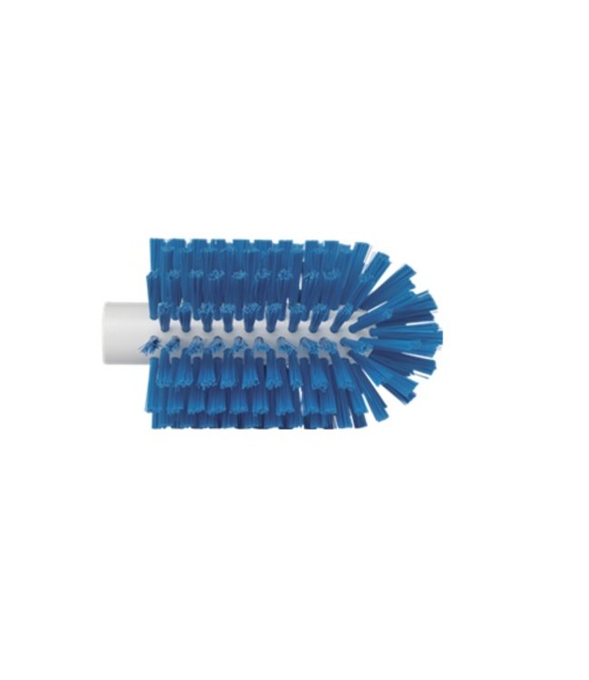 Vikan Pijpborstel, steelmodel, ø90 mm, medium, blauw