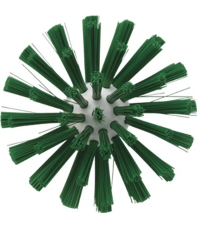 Vikan Pijpborstel, steelmodel, ø90 mm, medium, groen