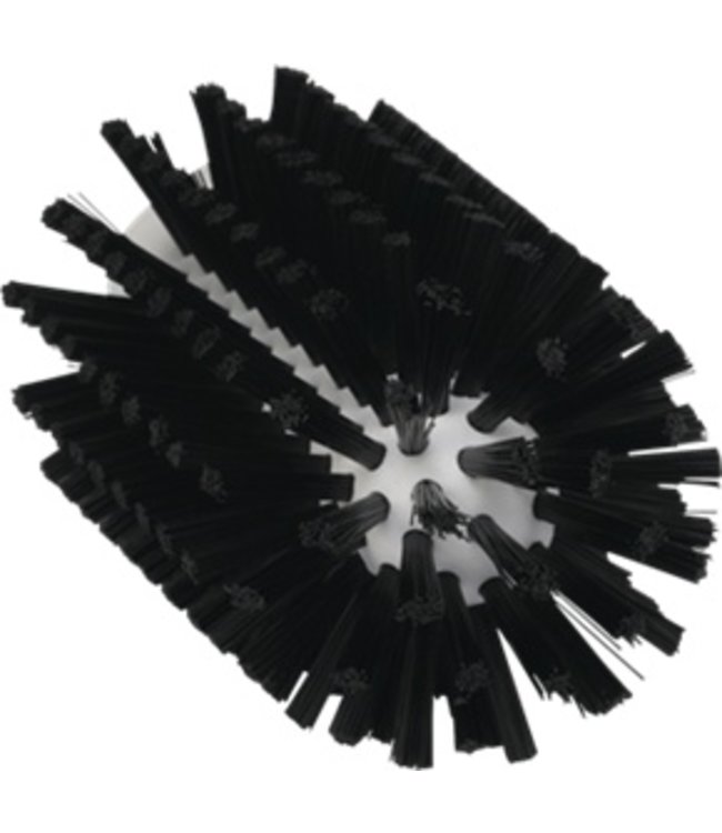 Vikan Pijpborstel, steelmodel, ø77 mm, medium, zwart
