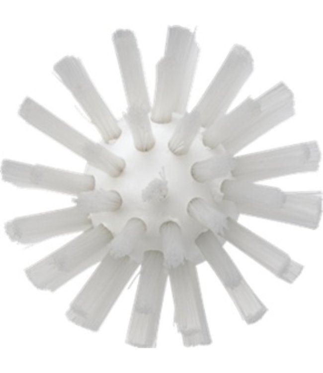 Vikan Pijpborstel, steelmodel, ø63 mm, hard, wit