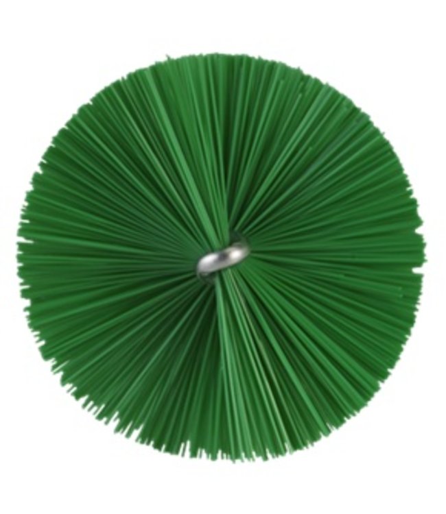 Vikan Pijpenborstel met handvat, 40 mm, medium, groen