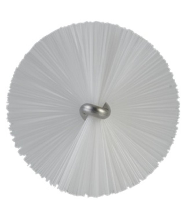 Vikan Pijpenborstel met handvat, 40 mm, hard, wit
