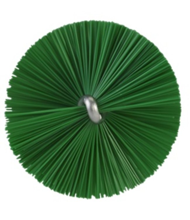 Vikan Pijpenborstel met handvat, 40 mm, hard, groen