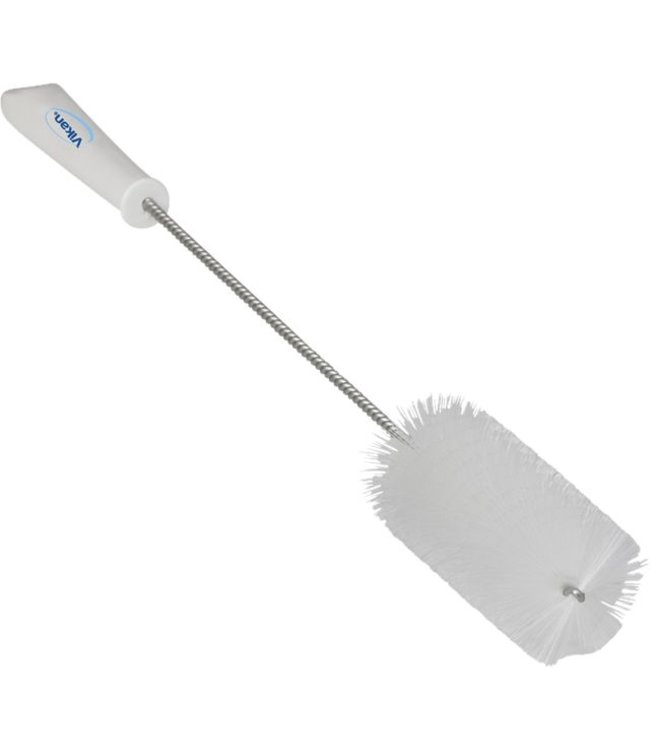 Vikan Pijpenborstel met handvat, 40 mm, medium, wit