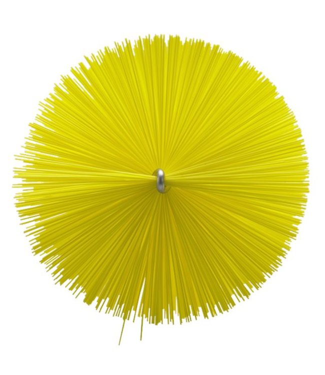 Vikan Pijpenborstel Ø90x200mm, Medium, geel